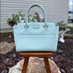 Beautiful ice blue Kate Spade purse!